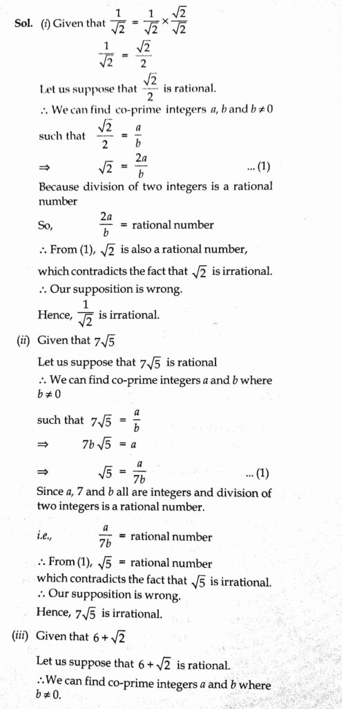 exercise 1.2 Class 10 Maths