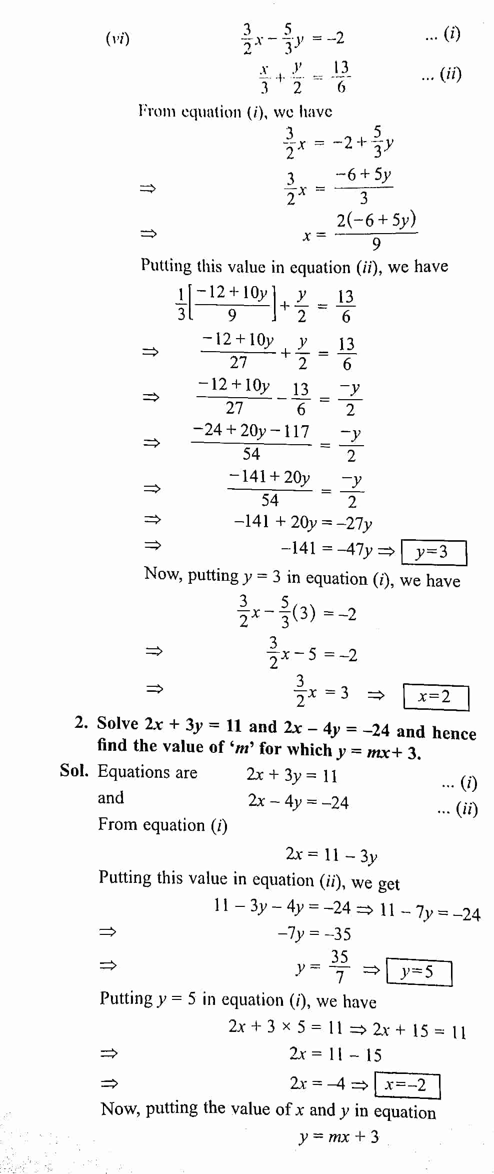 exercise 3.2 class 10 maths