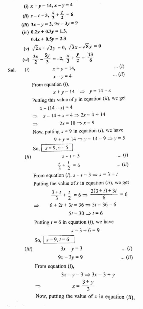 exercise 3.2 class 10 maths