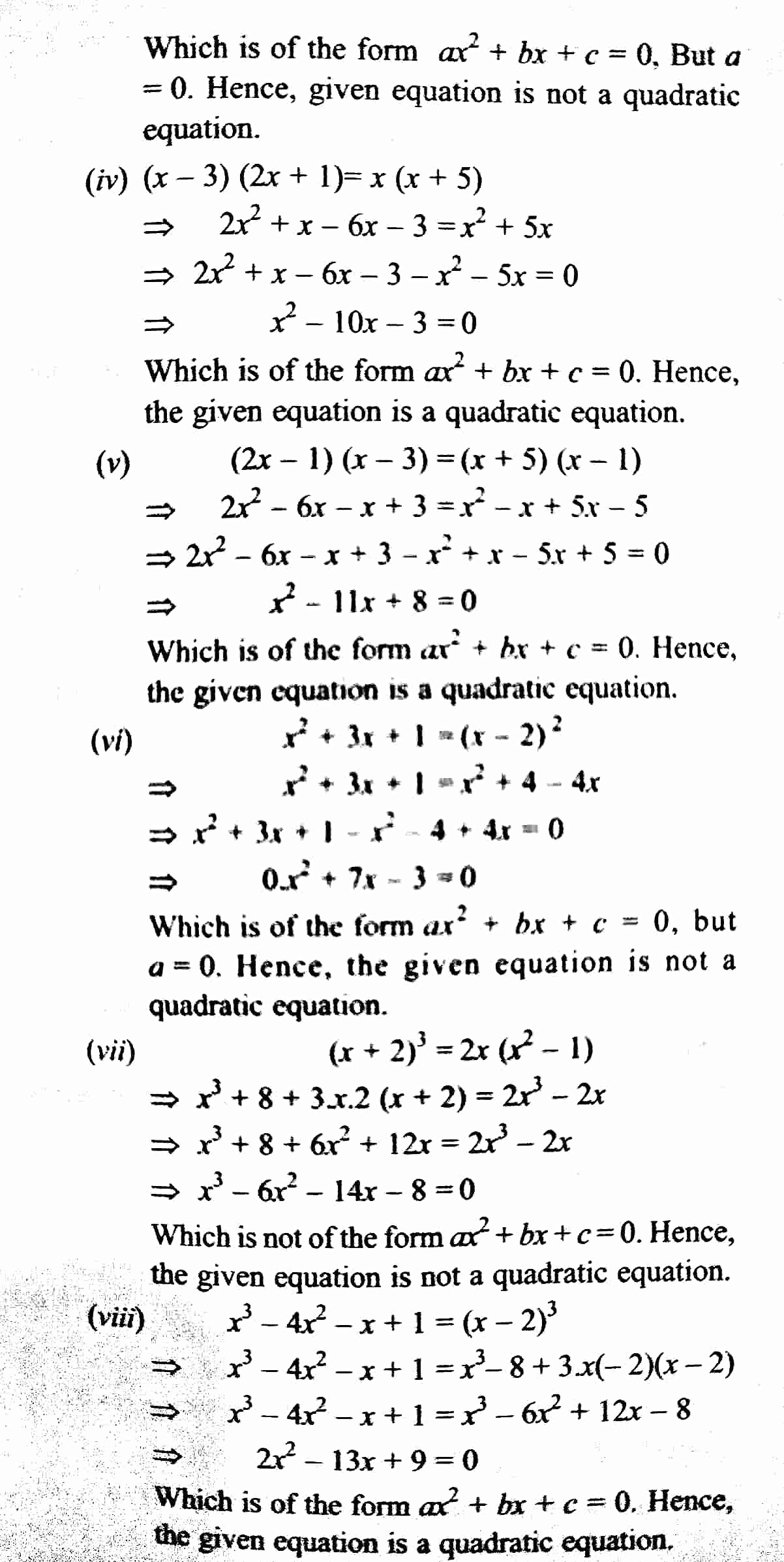 exercise 4.1 class 10 maths

