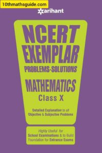 NCERT Exemplar Problems-Solutions Mathematics Class 10